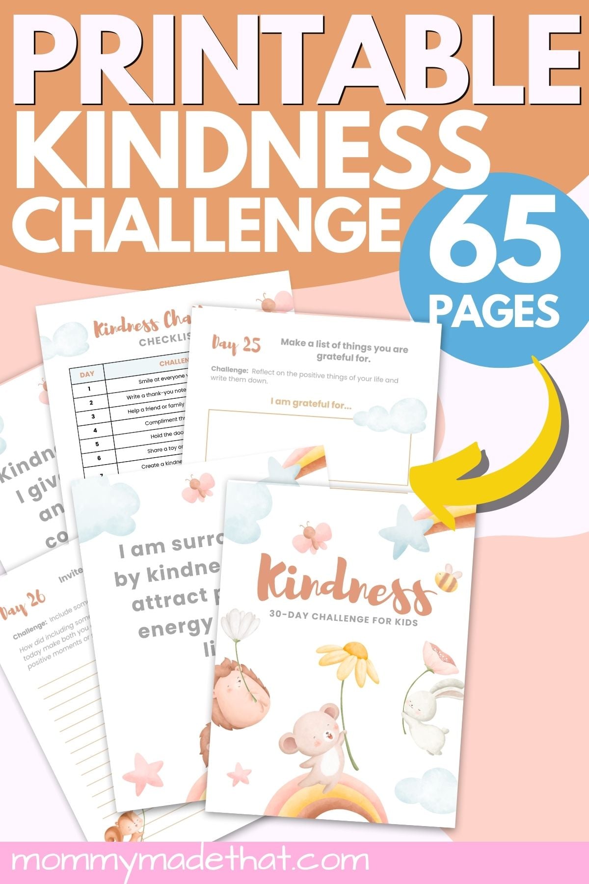 30 Day Kids Kindness Challenge