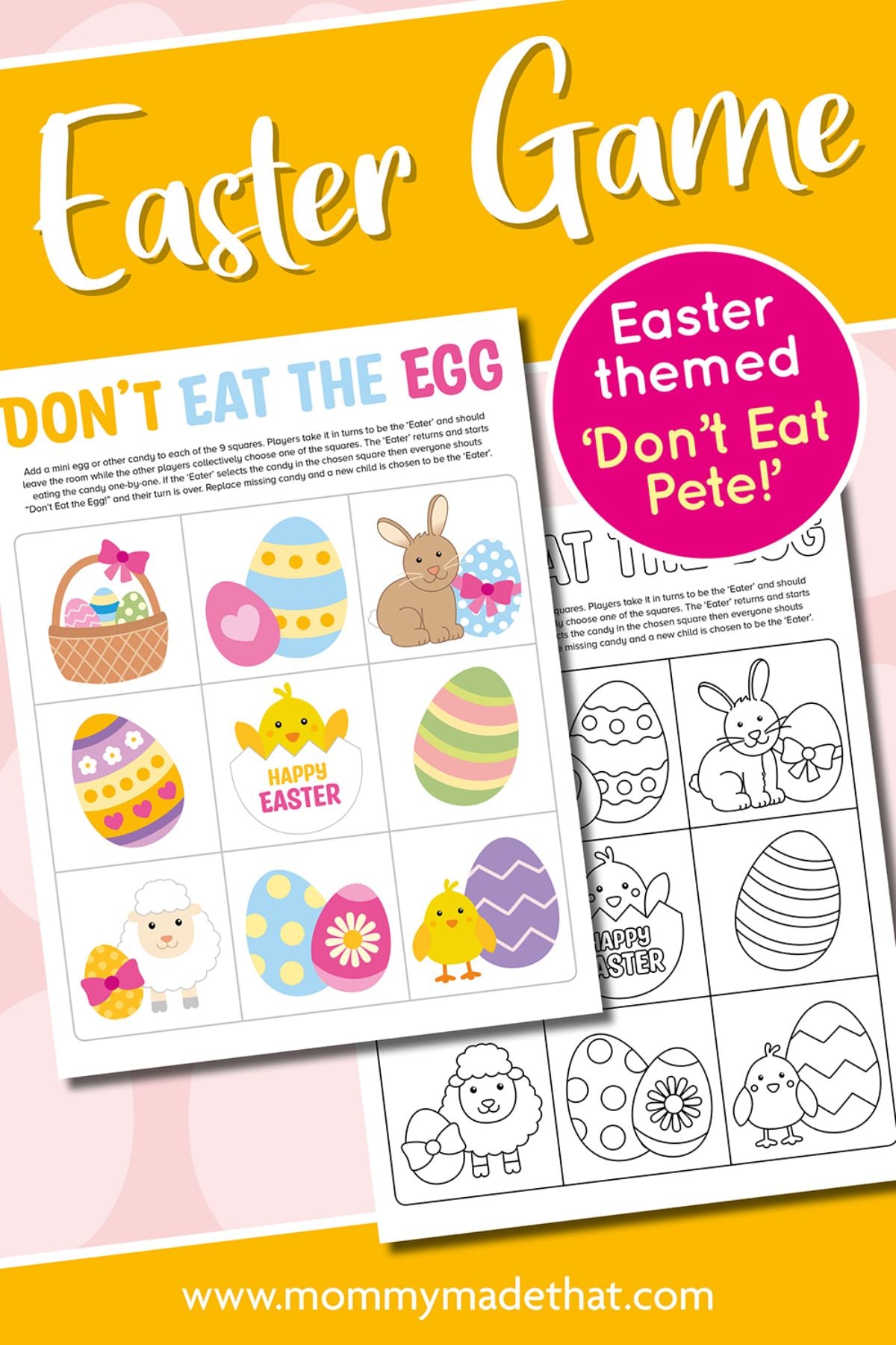 Easter Printables Games